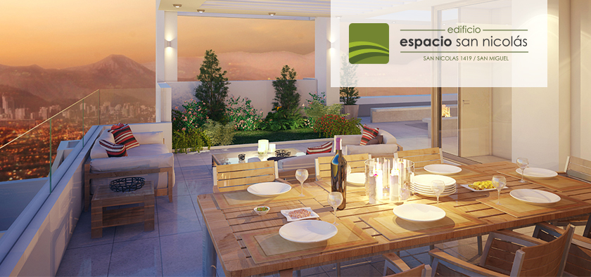 Espacio San Nicolás, San Miguel Deptos 2 dorm | Entrega Inmediata