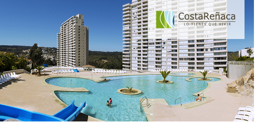 Costa Reñaca, Viña del Mar Deptos 2-3 dorm | Entrega Inmediata